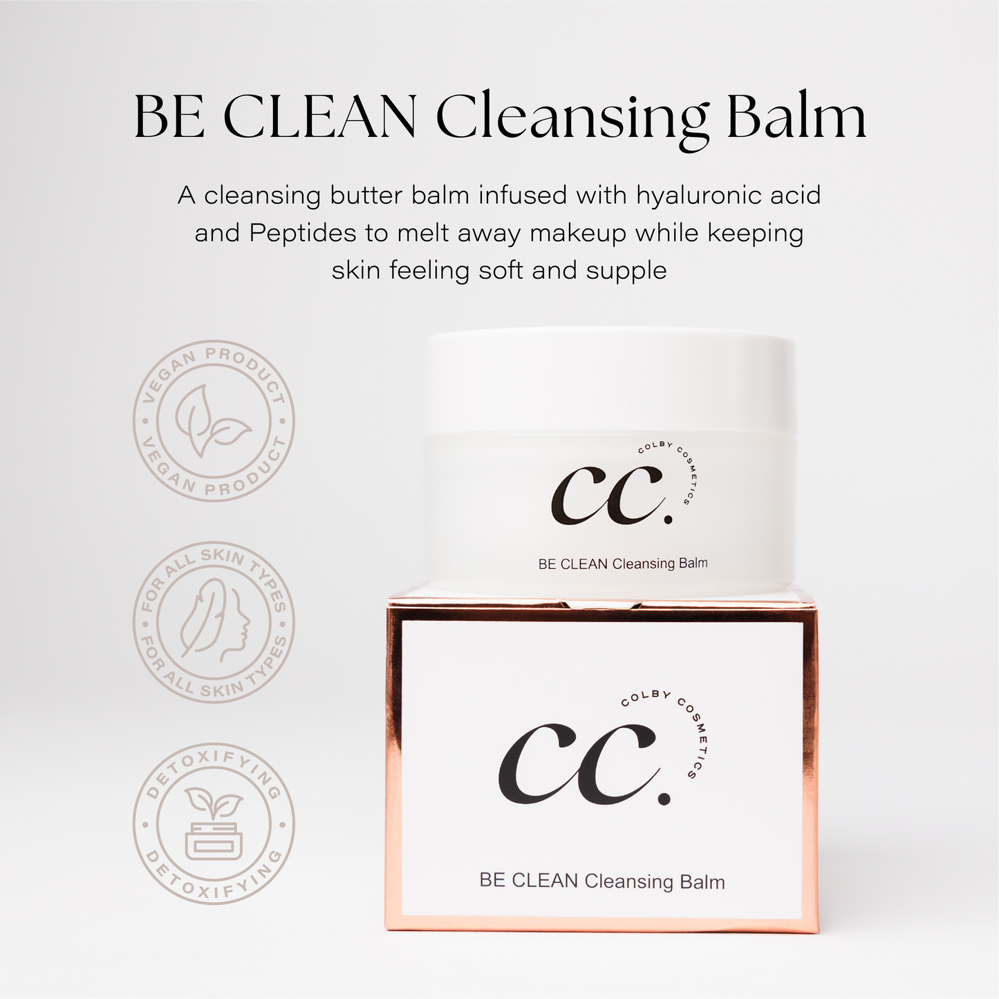 BE CLEAN Cleansing Balm